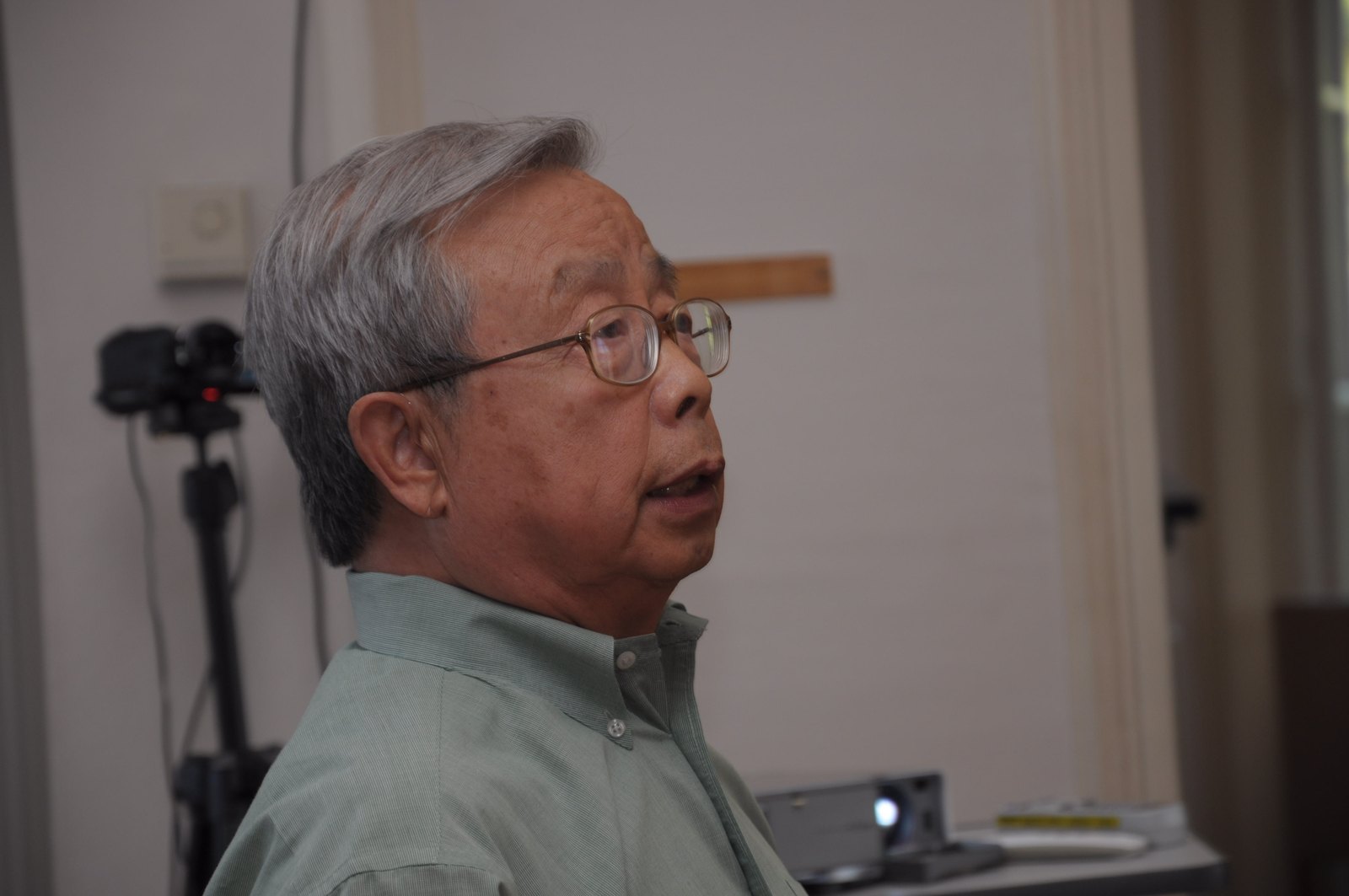 方勵之在第二屆伽利略—徐光啟會議