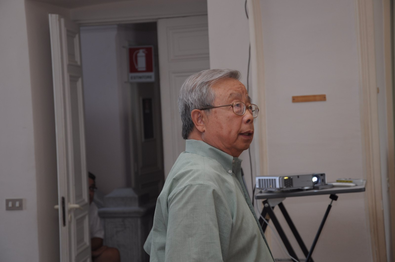 方勵之在第二屆伽利略—徐光啟會議